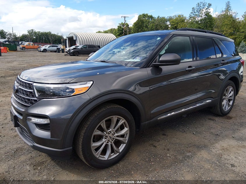 Vin: 1fmsk8dhxlga33046, lot: 46265785, ford explorer xlt 20202