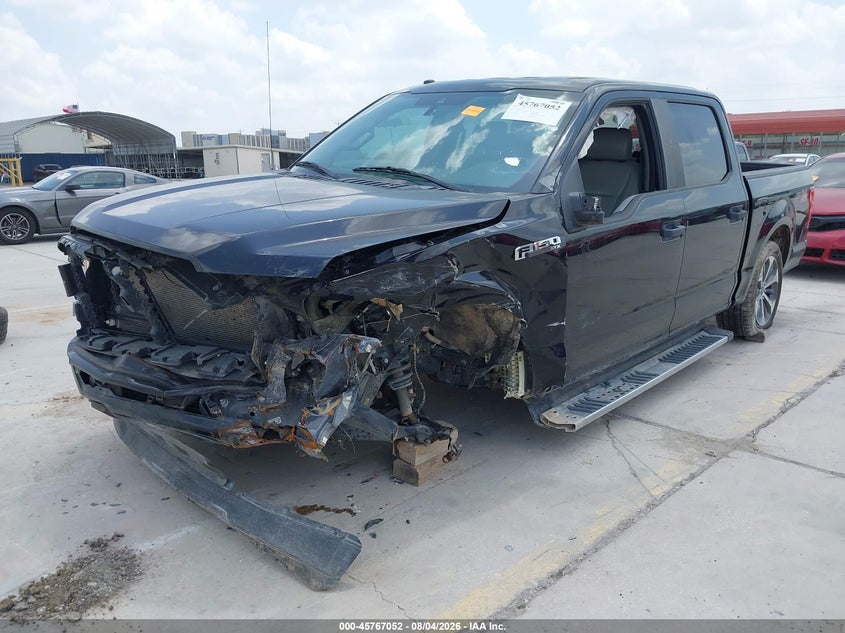 Vin: 1ftew1cp7kkf31500, lot: 46265801, ford f-150 xl 20192
