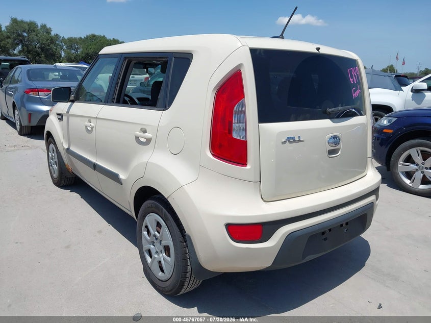 Vin: kndjt2a55d7527756, lot: 46265806, kia soul 20133