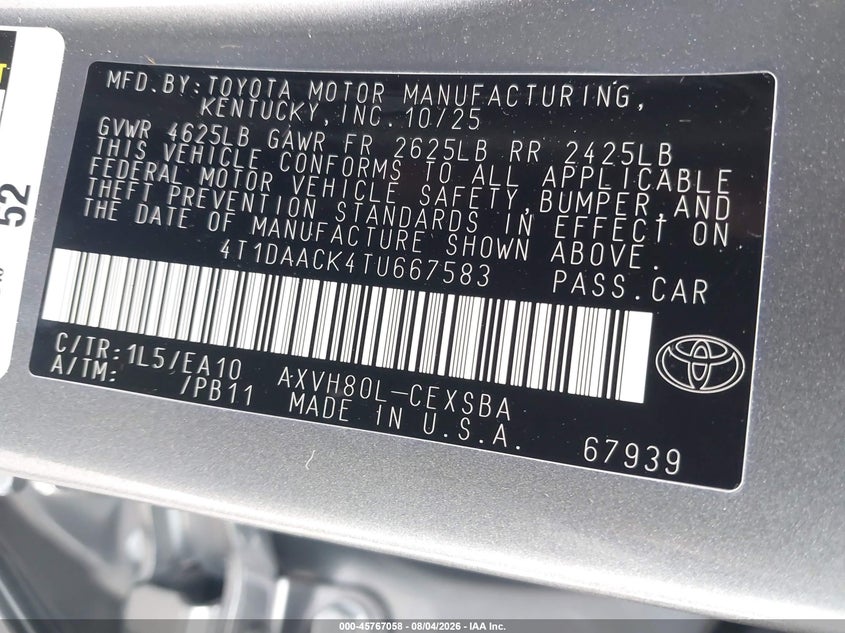 TOYOTA CAMRY - zdjęcie 9