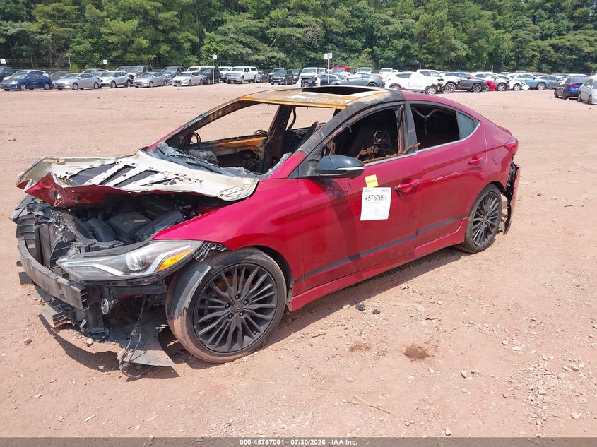 Vin: kmhd04l85ju598162, lot: 46265840, hyundai elantra 20182