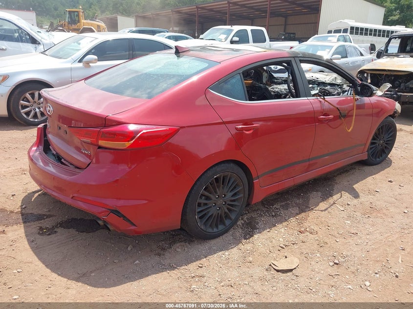 Vin: kmhd04l85ju598162, lot: 46265840, hyundai elantra 20184