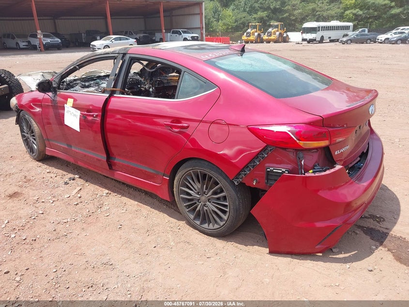 2018 HYUNDAI ELANTRA auction photo 3