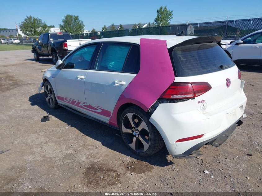 VOLKSWAGEN GOLF GTI 2020 VIN 3VW6T7AU9LM012898