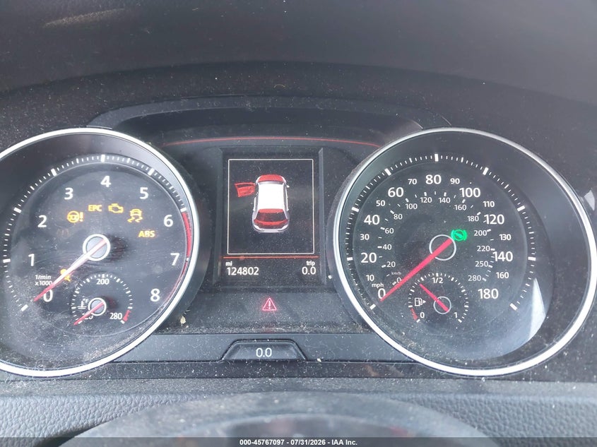 VOLKSWAGEN GOLF GTI 2020 VIN 3VW6T7AU9LM012898