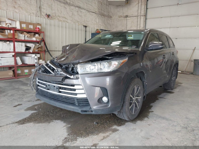 Vin: 5tdjzrfh5hs394194, lot: 46265848, toyota highlander xle 20172