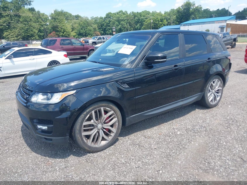 2016 LAND ROVER RANGE ROVER SPORT auction photo 2