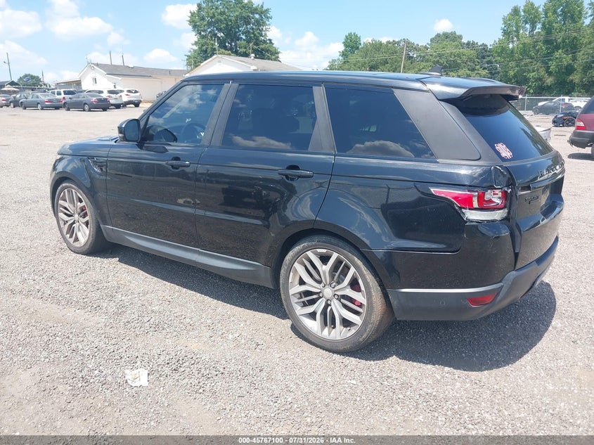 2016 LAND ROVER RANGE ROVER SPORT auction photo 3