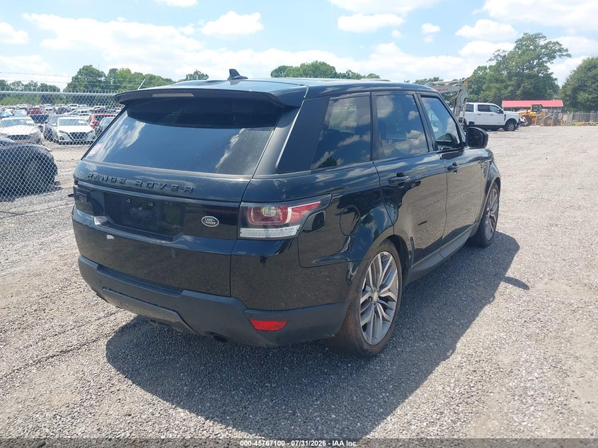 2016 LAND ROVER RANGE ROVER SPORT auction photo 4