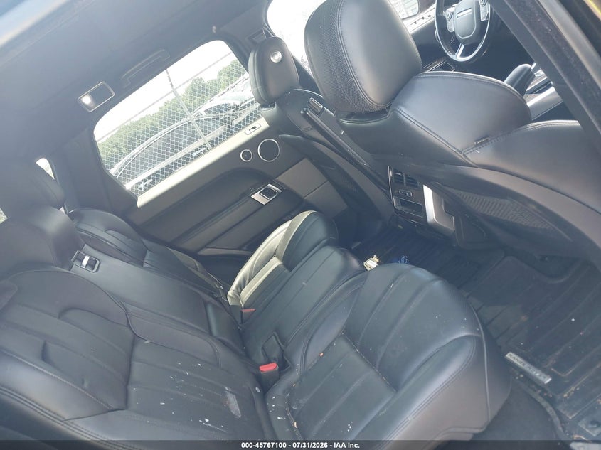 2016 LAND ROVER RANGE ROVER SPORT auction photo 8