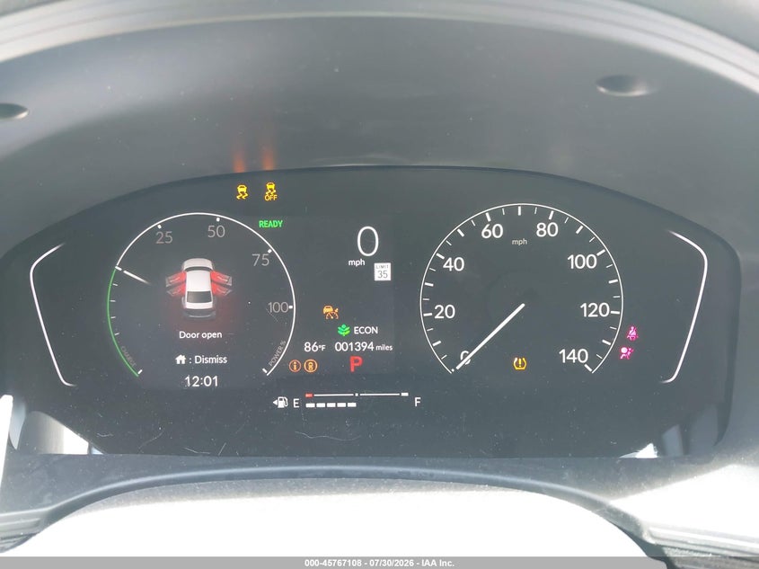 2026 HONDA CIVIC HYBRID auction photo 7