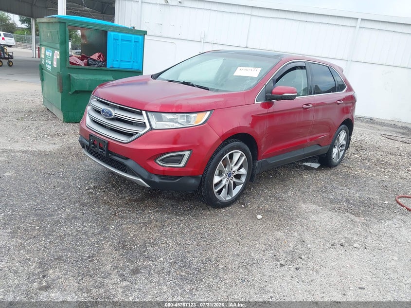 2016 FORD EDGE auction photo 2