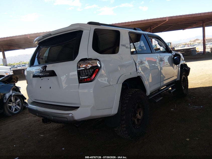 Vin: jteru5jr0r6290753, lot: 46265875, toyota 4runner trd off road premium 20244