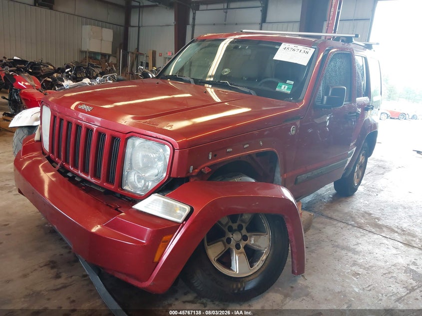 Vin: 1j4pn2gk2aw102766, lot: 46265887, jeep liberty sport 20102