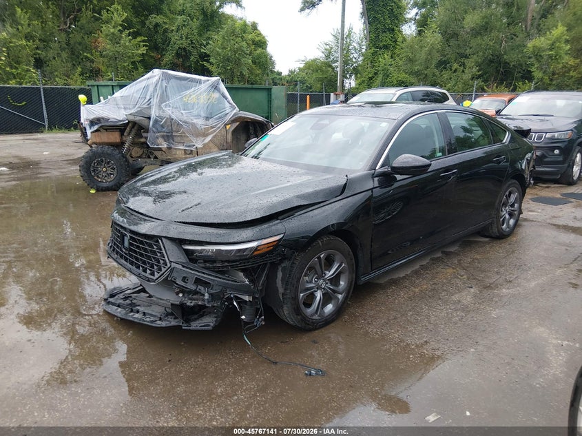 Vin: 1hgcy2f62sa051608, lot: 46265890, honda accord hybrid ex-l 20252