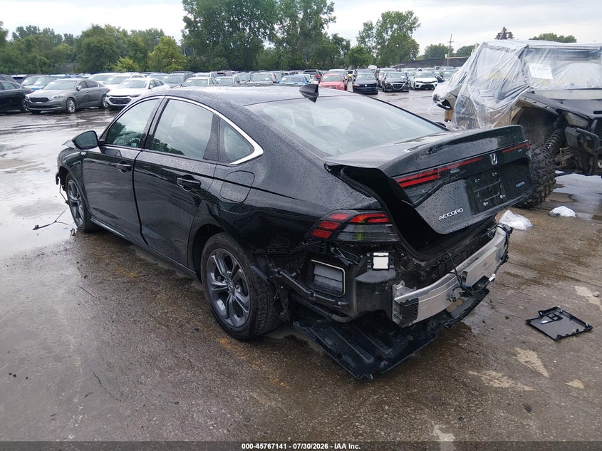 Vin: 1hgcy2f62sa051608, lot: 46265890, honda accord hybrid ex-l 20253