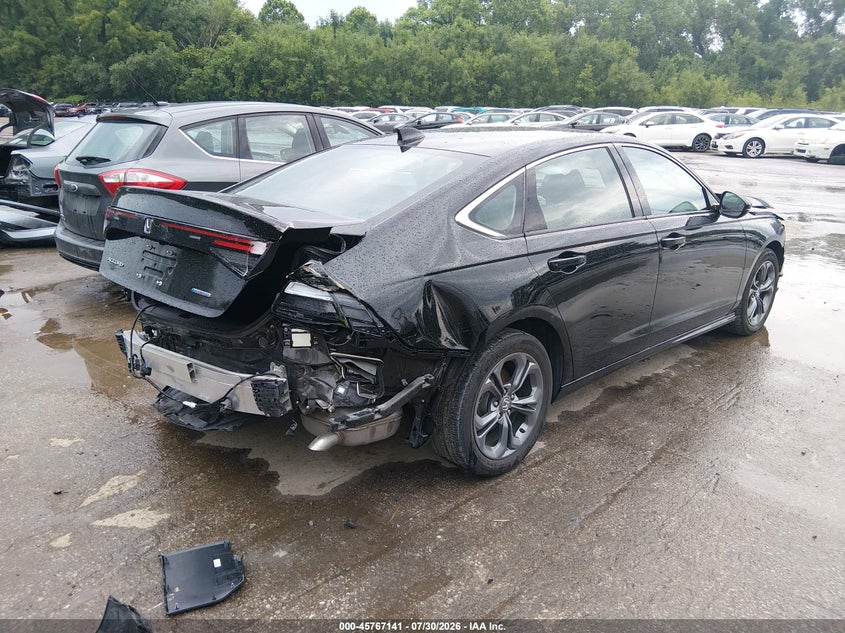 Vin: 1hgcy2f62sa051608, lot: 46265890, honda accord hybrid ex-l 20254