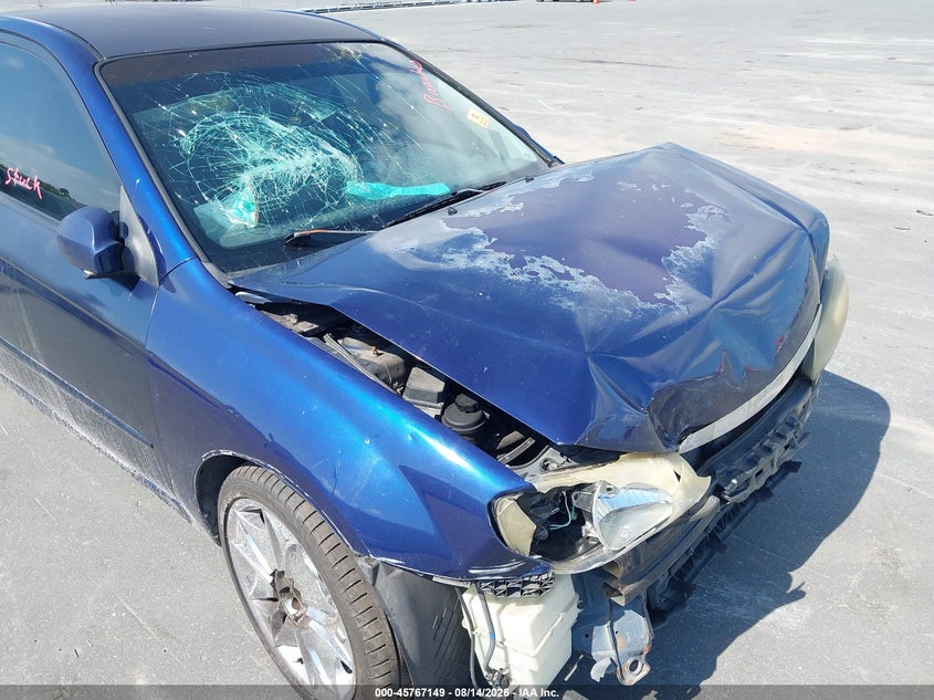 2009 KIA SPECTRA SEDAN 2.0L I-4 DOHC, VVT, 138HP