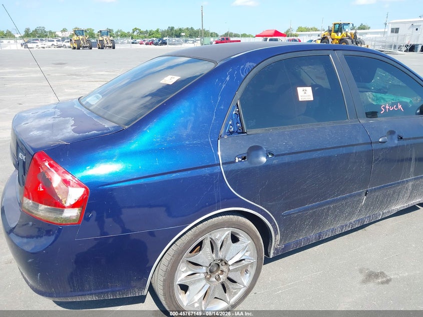 2009 KIA SPECTRA SEDAN 2.0L I-4 DOHC, VVT, 138HP