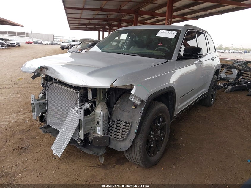 Vin: 1c4rjhag8sc269038, lot: 46265922, jeep grand cherokee altitude 4x4 20252