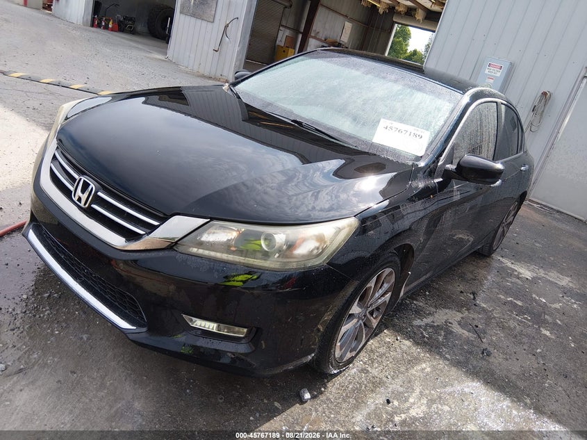 2013 Honda Accord, Звичайний знос, IAAI, VIN 1HGCR2F57DA073644 — фото 2