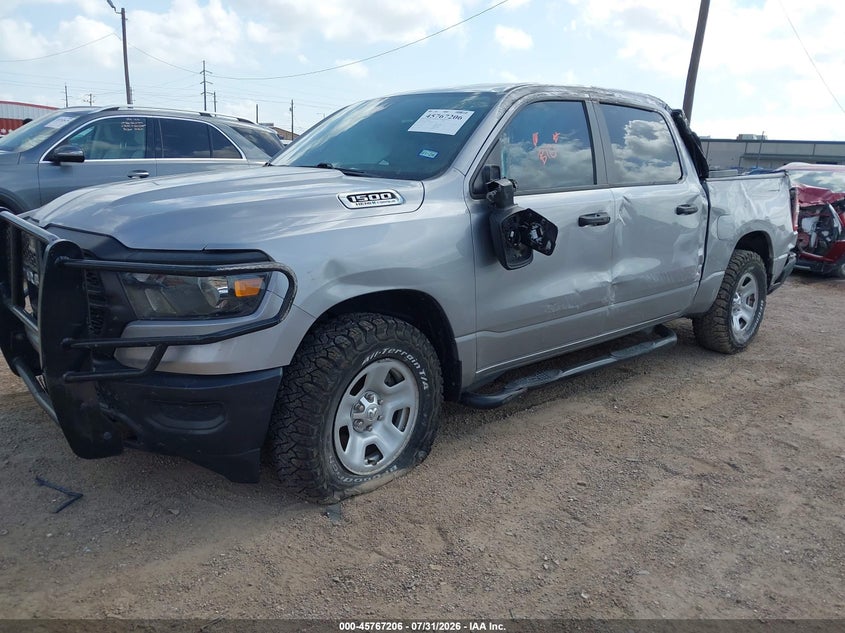 Vin: 1c6srfgt9rn145434, lot: 46265955, ram 1500 tradesman  4x4 5'7 box 20242