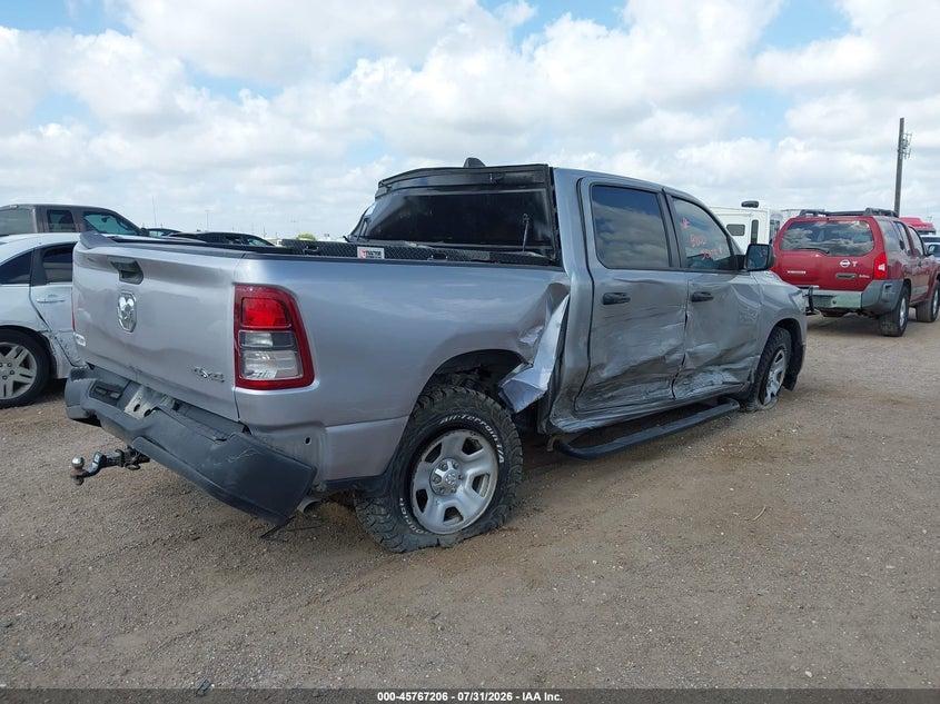 Vin: 1c6srfgt9rn145434, lot: 46265955, ram 1500 tradesman  4x4 5'7 box 20244