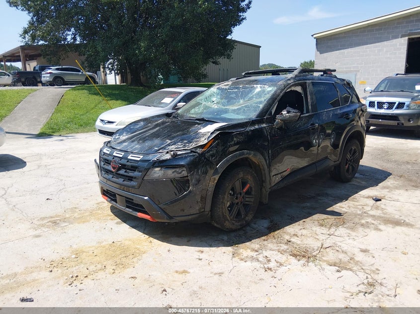 Vin: 5n1bt3bb6sc848400, lot: 46265964, nissan rogue rock creek 20252