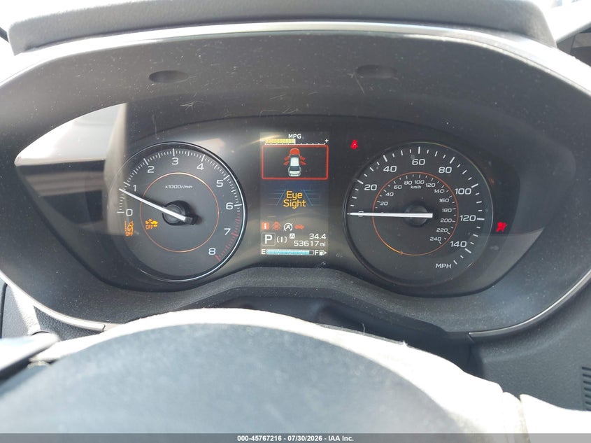 2020 SUBARU CROSSTREK auction photo 7