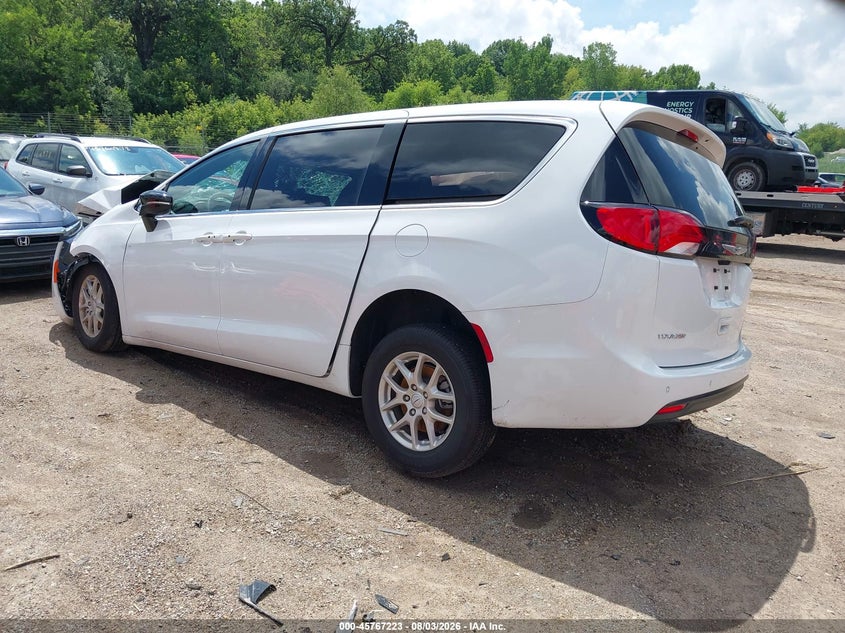 Vin: 2c4rc1cg8sr613814, lot: 46265972, chrysler voyager lx 20253