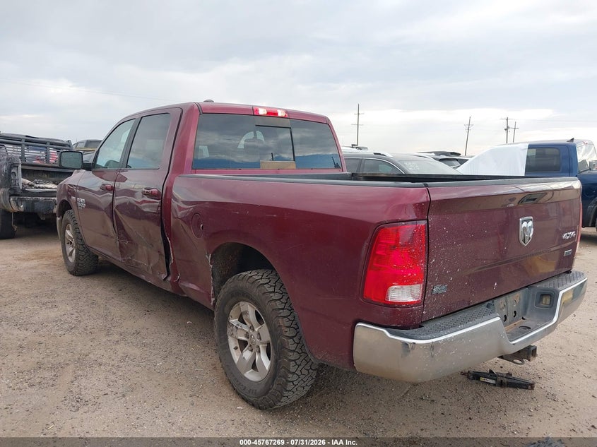 Vin: 1c6rr7tt9ls106605, lot: 46266018, ram 1500 classic slt  4x4 6'4 box 20203