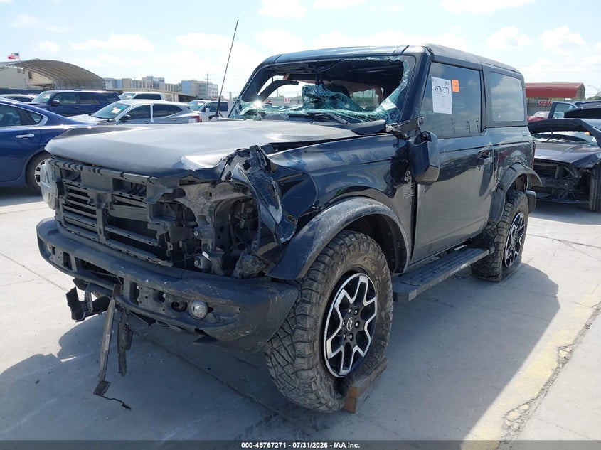 Vin: 1fmde5ah5nla81499, lot: 46266020, ford bronco outer banks 20222