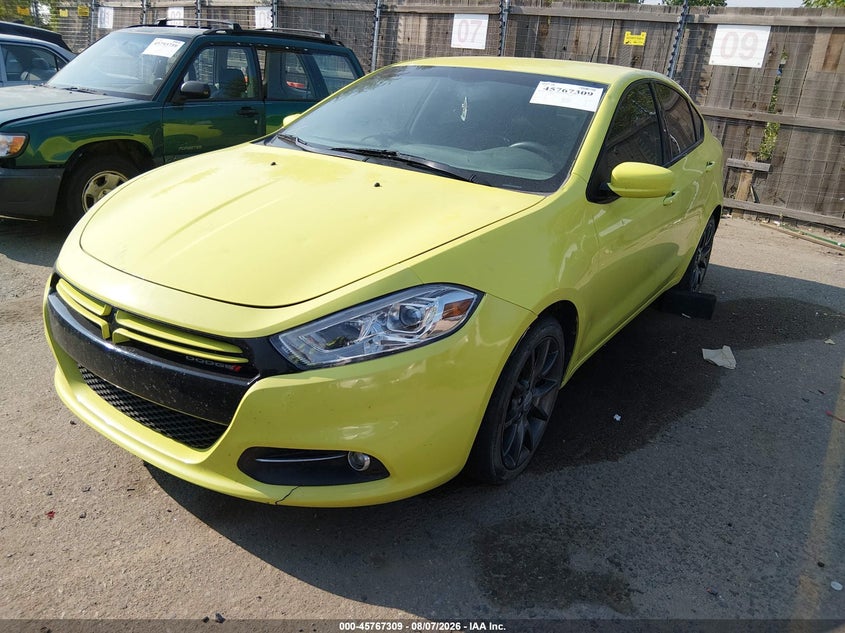 Vin: 1c3cdfbh1dd135594, lot: 46266058, dodge dart rallye 20132