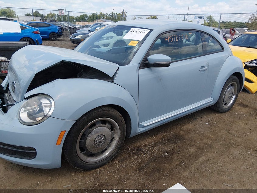 Vin: 3vwjp7at1cm617214, lot: 46266067, volkswagen beetle 2.5l 20122