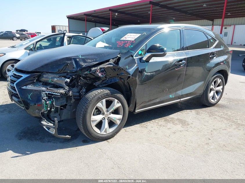Vin: jtjyarbz8h2068298, lot: 46266071, lexus nx 200t 20172
