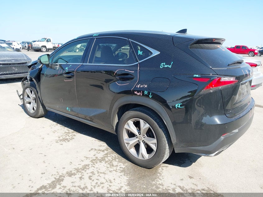 Vin: jtjyarbz8h2068298, lot: 46266071, lexus nx 200t 20173