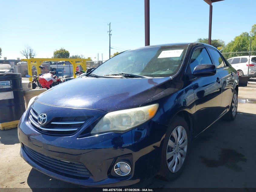 Vin: 5yfbu4eexdp152338, lot: 46266085, toyota corolla le 20132