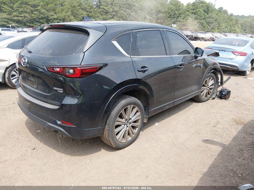 Vin: jm3kfbxy2n0561068, lot: 46266091, mazda cx-5 2.5 turbo signature 20224