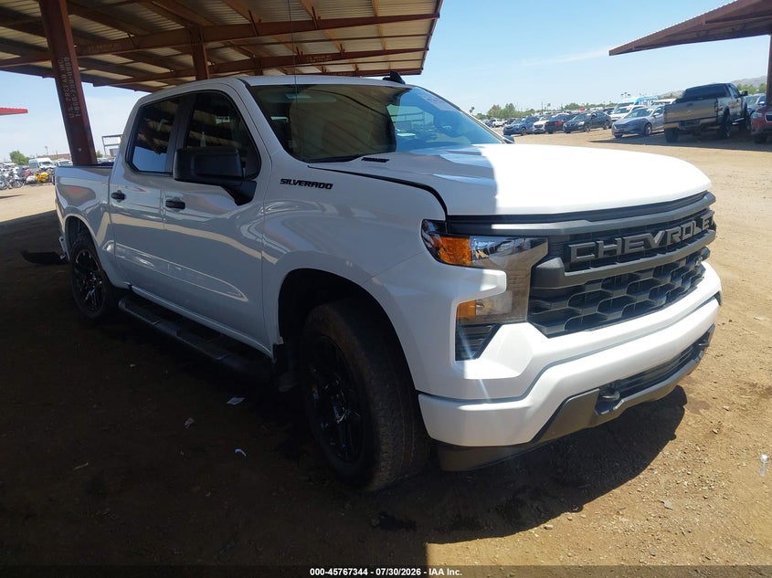 Vin: 3gcpabek6sg285870, lot: 46266092, chevrolet silverado 1500 2wd  short bed custom 2025 img_1