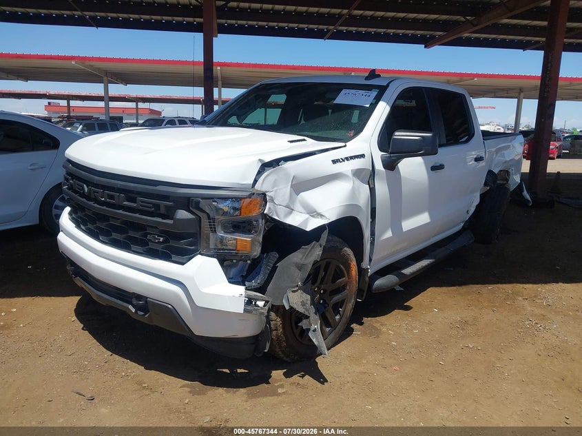 Vin: 3gcpabek6sg285870, lot: 46266092, chevrolet silverado 1500 2wd  short bed custom 20252