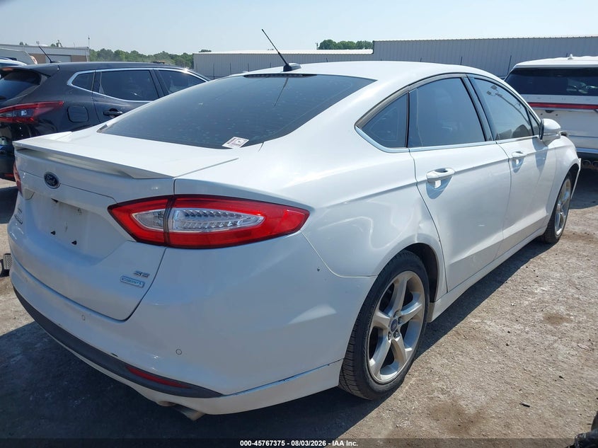 Vin: 3fa6p0hrxdr361398, lot: 46266124, ford fusion se 20134