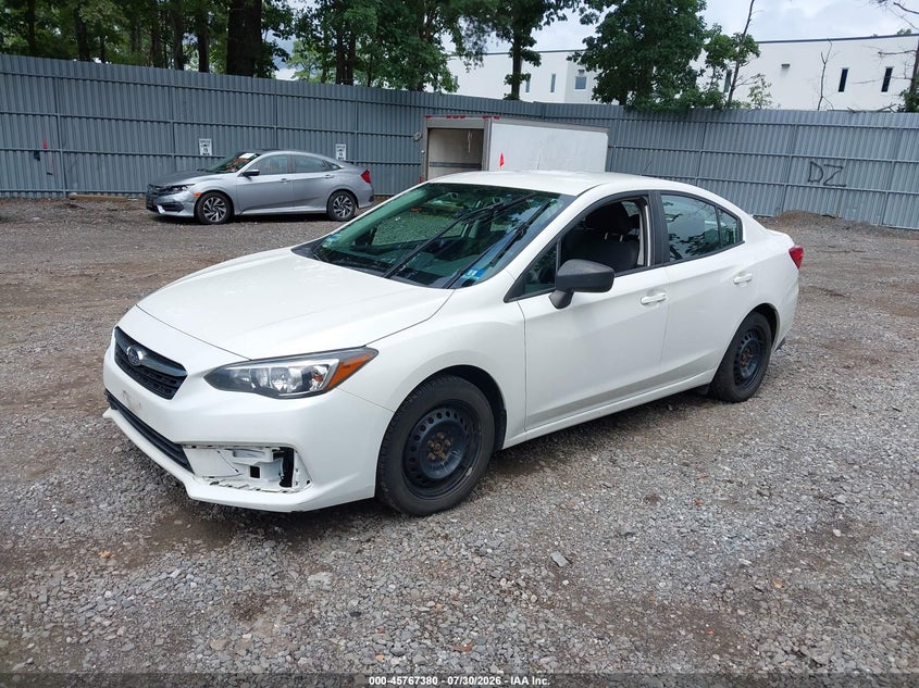 Vin: 4s3gkab64l3605285, lot: 46266129, subaru impreza sedan 20202