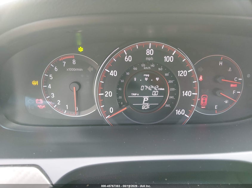 2017 HONDA ACCORD auction photo 7
