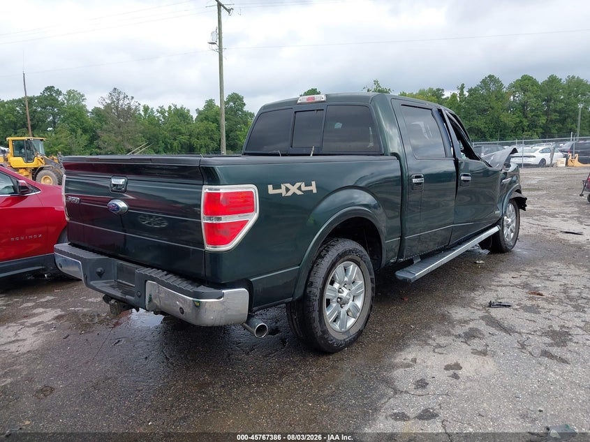 Vin: 1ftfw1et0cfb00554, lot: 46266136, ford f-150 lariat 20124