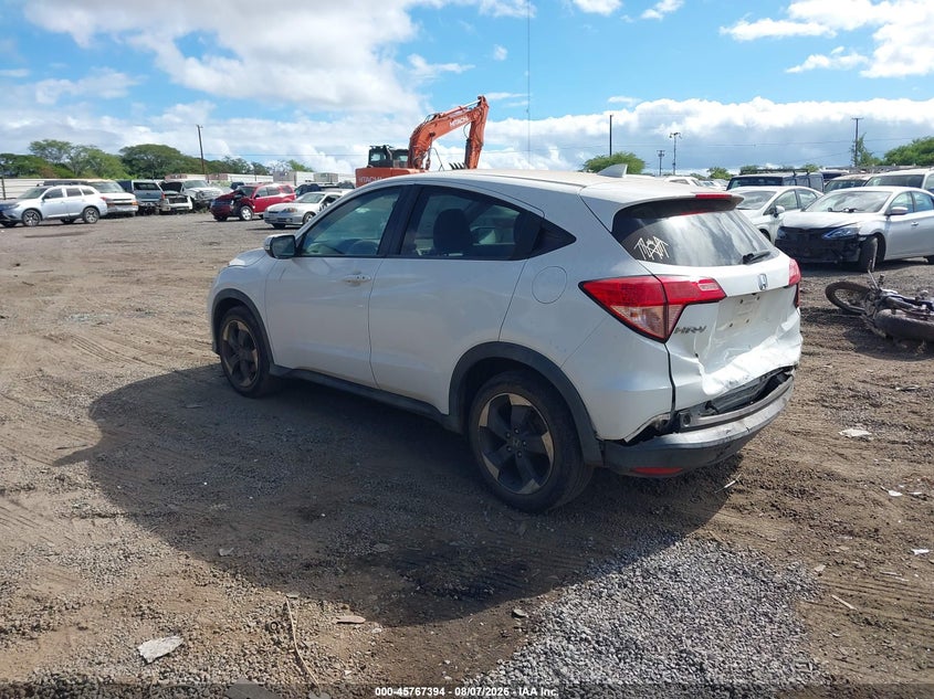 Vin: 3czru5h56jm700302, lot: 46266143, honda hr-v ex 20183