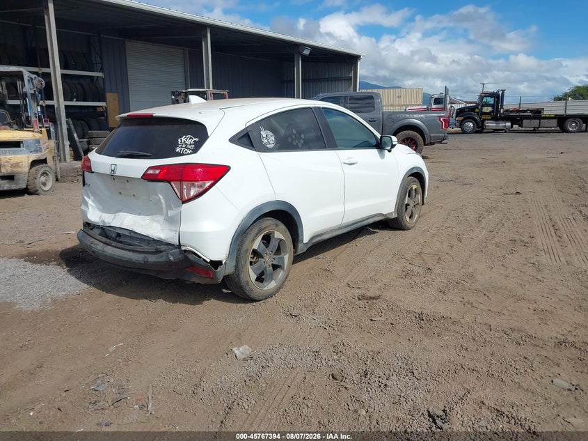 Vin: 3czru5h56jm700302, lot: 46266143, honda hr-v ex 20184