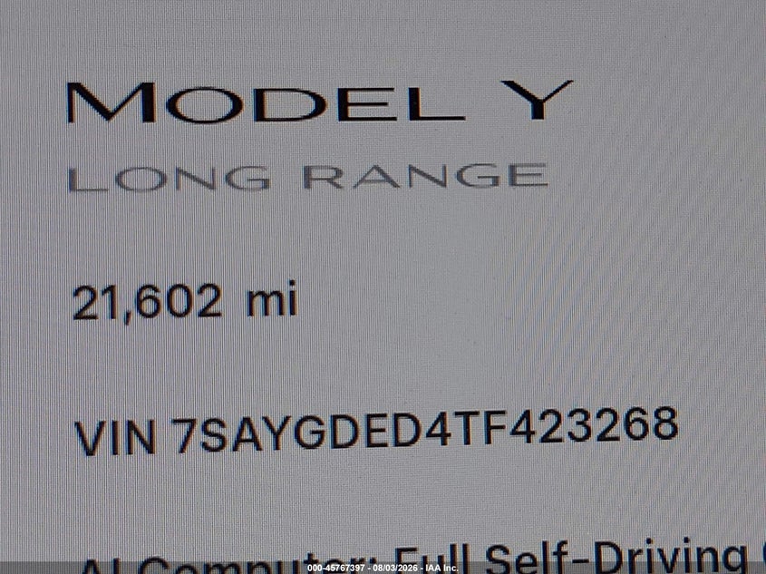 TESLA MODEL Y - zdjęcie 16