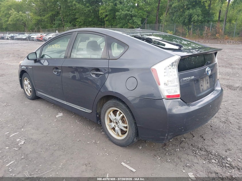 Vin: jtdkn3du7b1426368, lot: 46266154, toyota prius three 20113