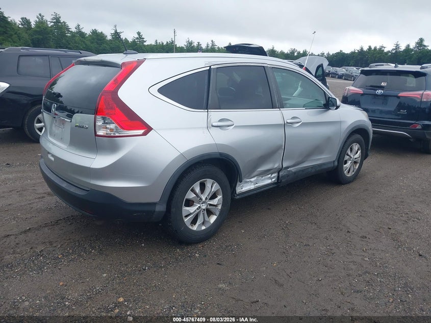 Vin: 2hkrm4h7xch628613, lot: 46266159, honda cr-v ex-l 20124
