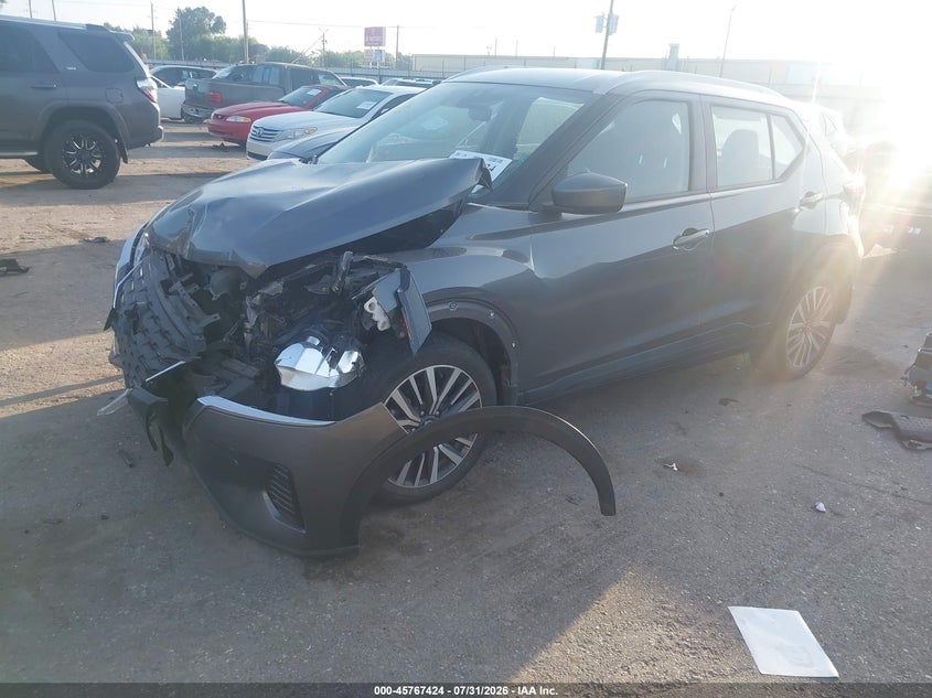 Vin: 3n1cp5cv7nl481004, lot: 46266173, nissan kicks sv xtronic cvt 20222